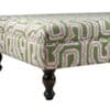 Tangle Ottoman - Olive & Pink - Image 5