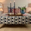Savannah Ottoman - Navy - Image 2