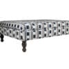 Savannah Ottoman - Navy - Image 5