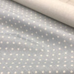 PACIFIC BLUE BLOTCH TOTALLY DOTTY LINEN