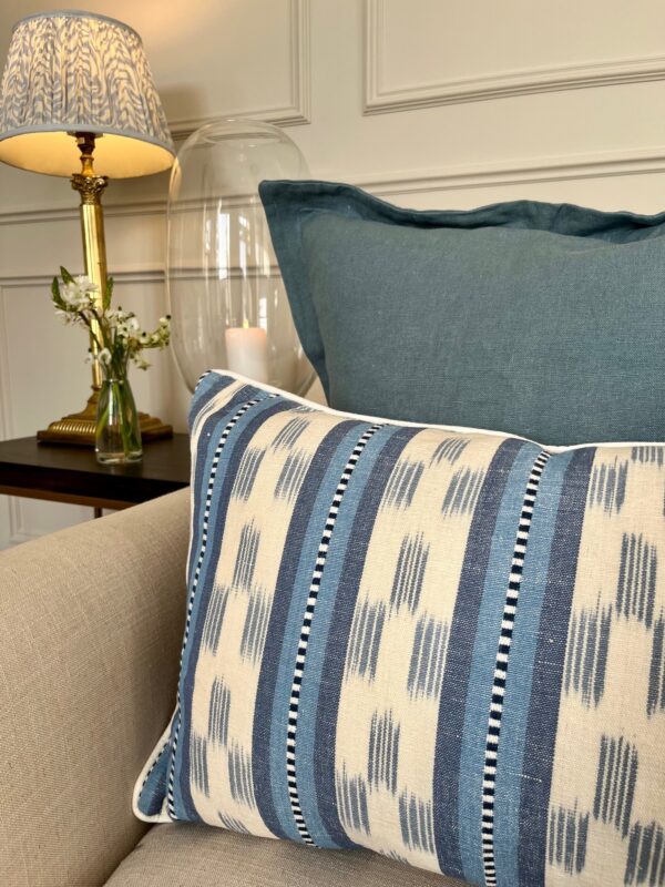 Mulberry Chart Stripe Cushion - Image 6